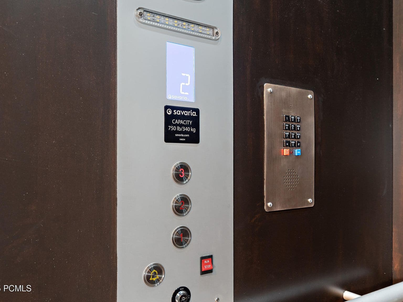 Private elevator to all three levels